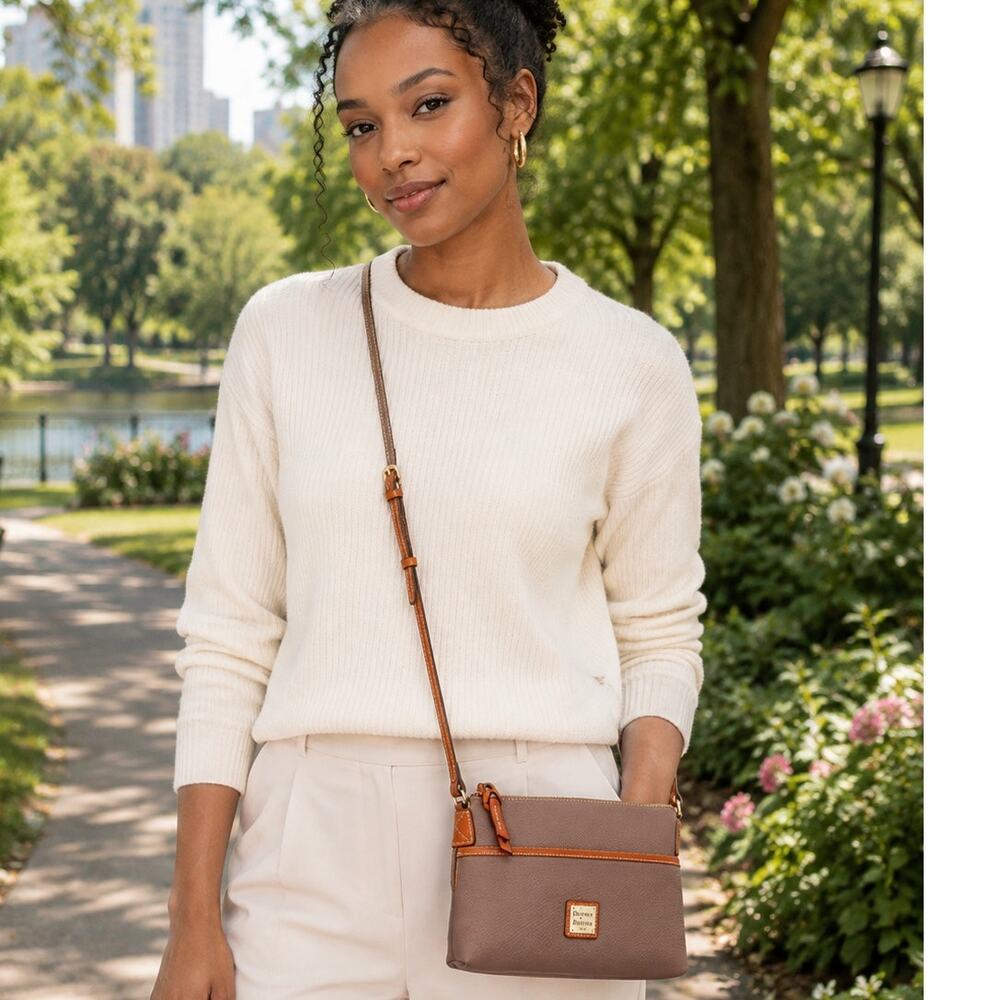 Dooney & Bourke Pebble Grain Ginger Crossbody
